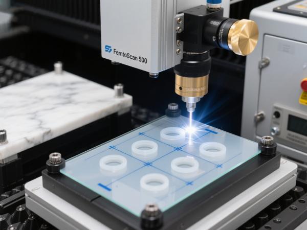 飛秒激光鉆孔設(shè)備：賦能醫(yī)療微流控芯片薄膜微孔量產(chǎn)加工