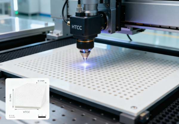 HTCC 材料激光微孔加工 (6)